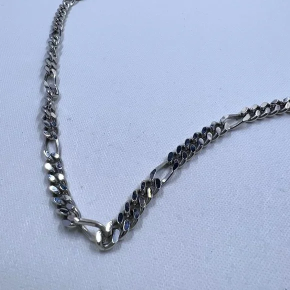 Monet – Figaro Link 30” Silver-Tone Chain Necklace - Picture 6 of 6